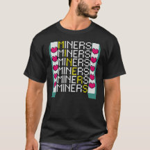 I Heart Miner Retro Funny Miner Mining Gamers