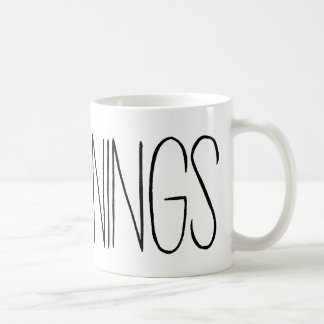 I Heart Mornings Coffee Mug