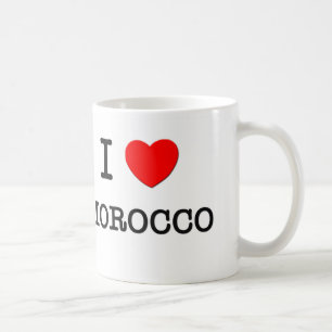 I HEART MOROCCO COFFEE MUG