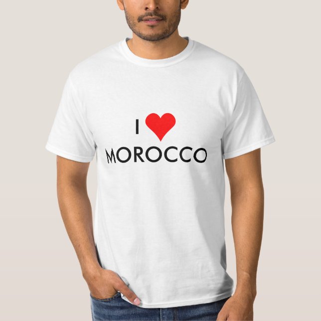 i heart morocco T-Shirt (Front)