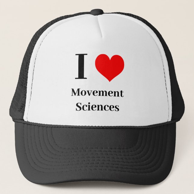 I heart Movement Sciences Trucker Hat (Front)