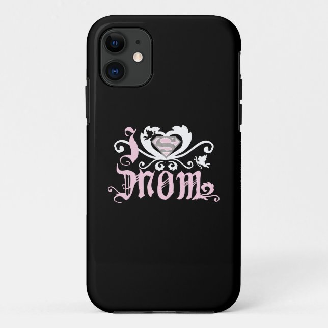 I Heart Mum  Pink Case-Mate iPhone Case (Back)