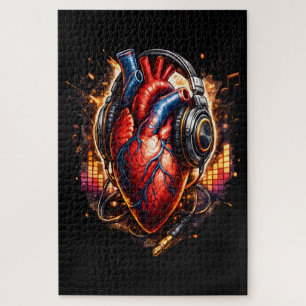 I Heart Music Jigsaw Puzzle