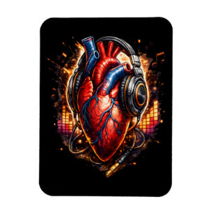 I Heart Music Magnet