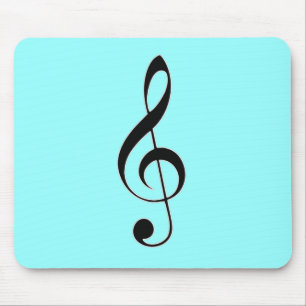 i heart music mouse pad