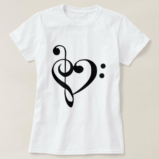 I heart music T-Shirt (Design Front)
