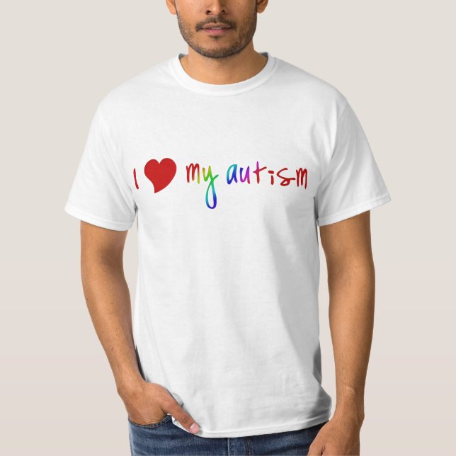 I Heart My Autism Shirts (Front)