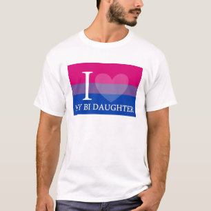I Heart My Bi Daughter T-Shirt