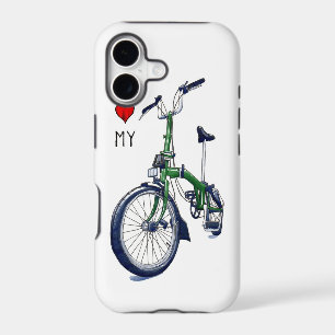 I heart my Brompton (green)