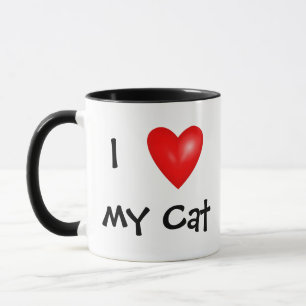 I Heart my Cat Mug