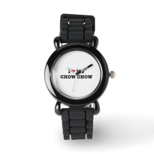 I Heart My Chow Chow Wristwatch