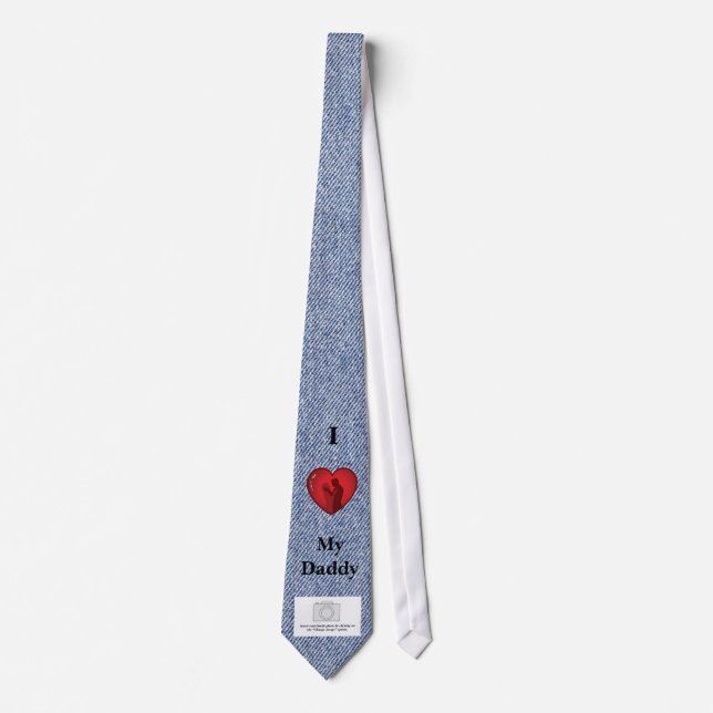 I "Heart" My Daddy Tie (Front)