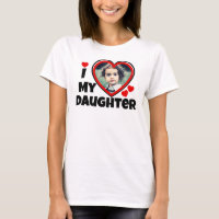 I Heart My Daughter Personalised Custom Photo