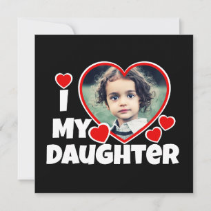 I Heart My Daughter Personalised Photo