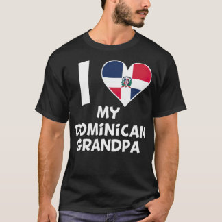 I Heart My Dominican geek culture  T-Shirt