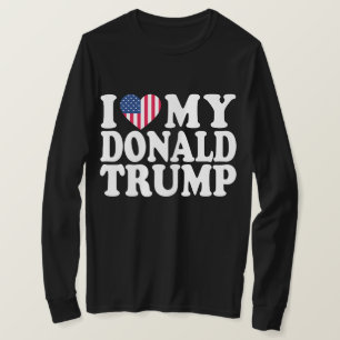 I Heart My Donald Trump For President 2024 T-Shirt