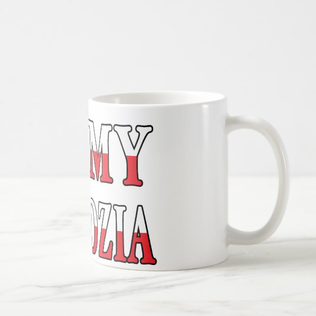 I Heart My Dziadzia Coffee Mug (Right)