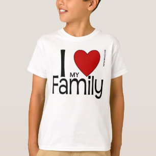 I Heart My Family Shirt