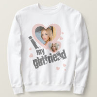 I heart my Girlfriend Photo Cute Grunge Distressed