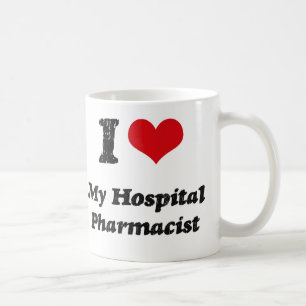 I heart My Hospital Pharmacist Coffee Mug