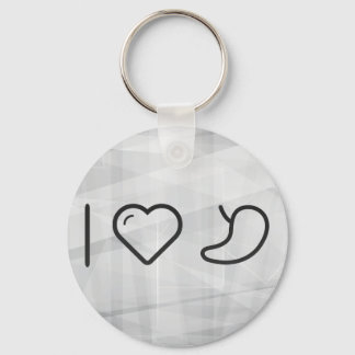 I Heart My Kidneys Key Ring