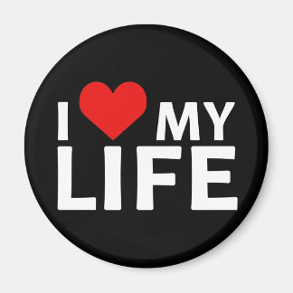 I Heart My Life Collection Magnet