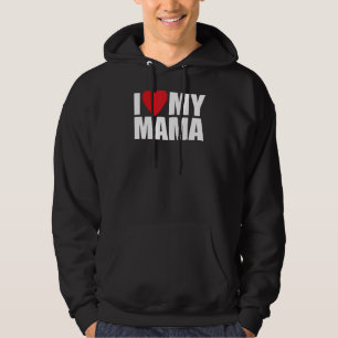 I Heart My Mama Mother's Day Love Kids Boys Girls  Hoodie