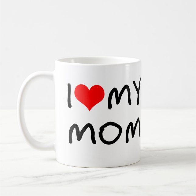 I Heart My Mum Coffee Mug (Left)