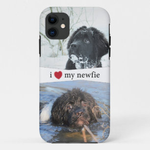 I Heart My Newfie Newfoundland Case-Mate iPhone Case