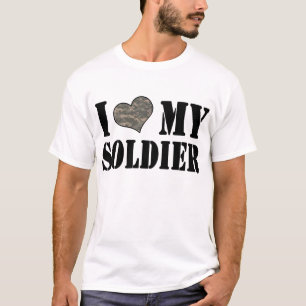 I Heart My Soldier T-Shirt