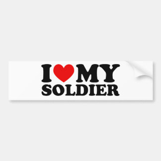 I "Heart" My Solier Bumper Sticker