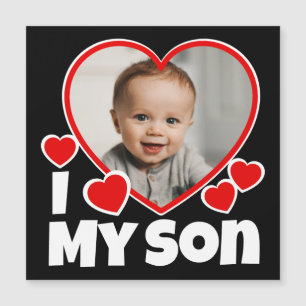 I Heart My Son Personalised Photo