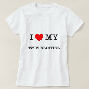I Heart My TWIN BROTHER T-Shirt