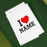 I Heart Name<br><div class="desc">Write your desired Name or Text on the name Section.</div>