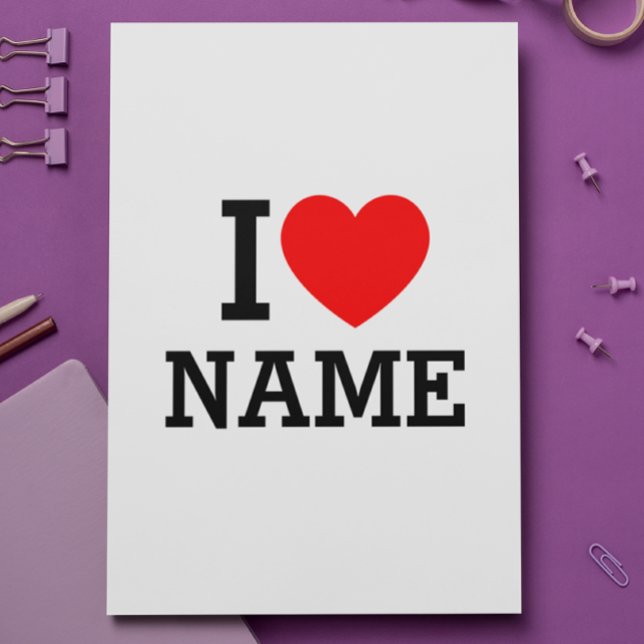 I Heart Name (Creator Uploaded)
