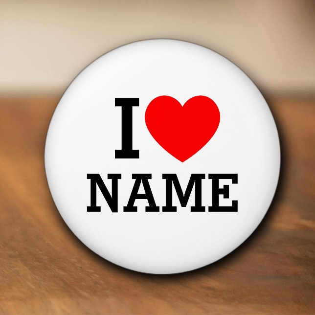 I Heart Name Ceramic Knob (Creator Uploaded)