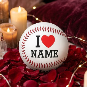I Heart Name Softball