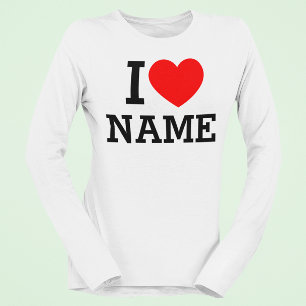 I Heart Name T-Shirt