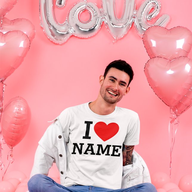 I Heart Name T-Shirt (Creator Uploaded)