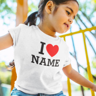 I Heart Name T-Shirt