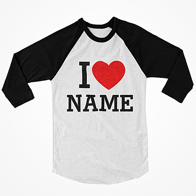 I Heart Name T-Shirt (Creator Uploaded)