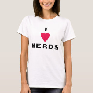 I Heart Nerds (Light Shirts) T-Shirt