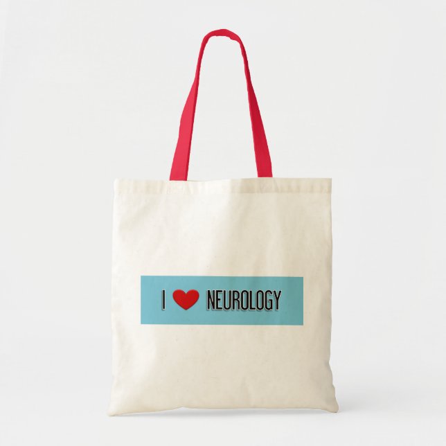 I Heart Neurology Tote Bag (Front)