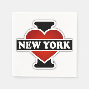 I Heart New York Napkin
