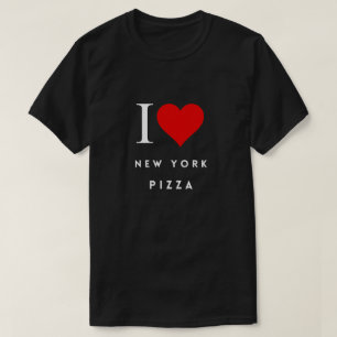 I Heart New York Pizza blk Mens T-Shirt