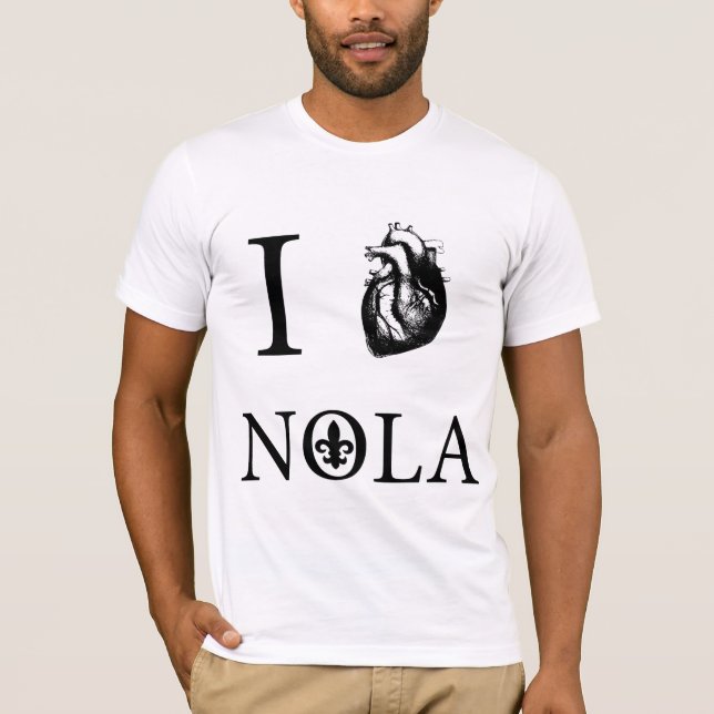 I heart NOLA3 T-Shirt (Front)