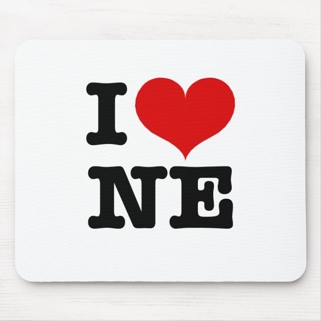 I Heart Northeast Minneapolis! Mouse Pad (Front)