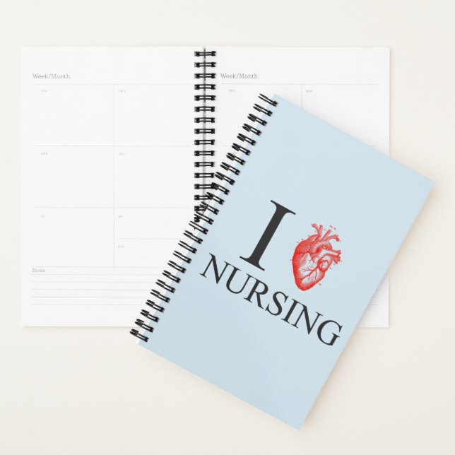 I Heart Nursing Planner (Display)