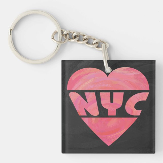 I Heart NYC Key Ring (Front)