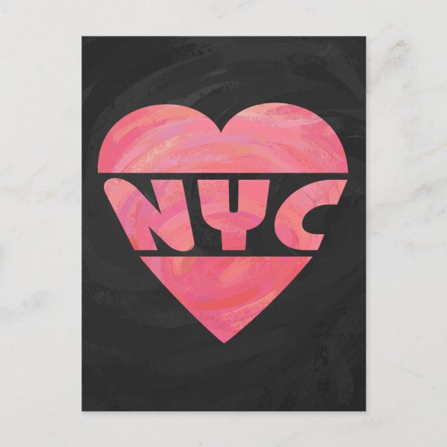 I Heart NYC Postcard (Front)